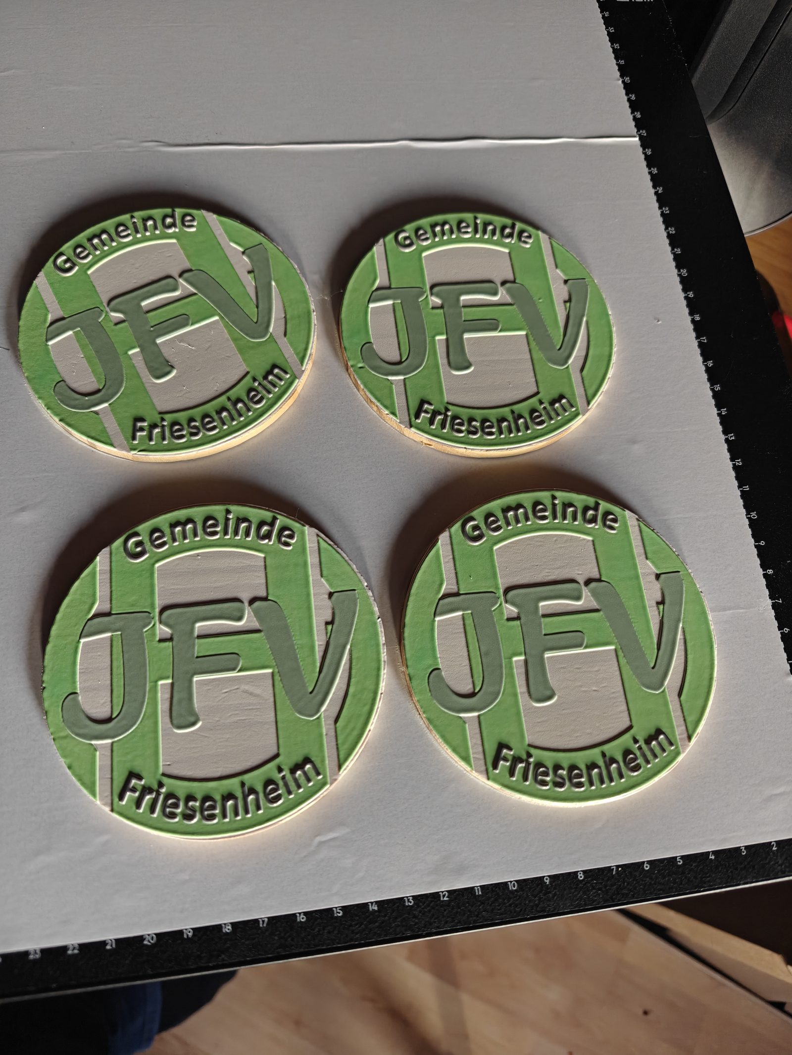 Relief-Druck — Für den JFV Friesenheim